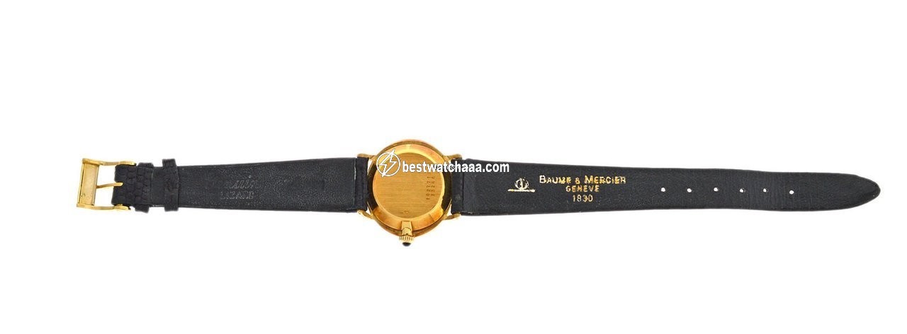 IMG_9081 Baume & Mercier Womens watch Manual winding Yellow gold 38244 Replica 6