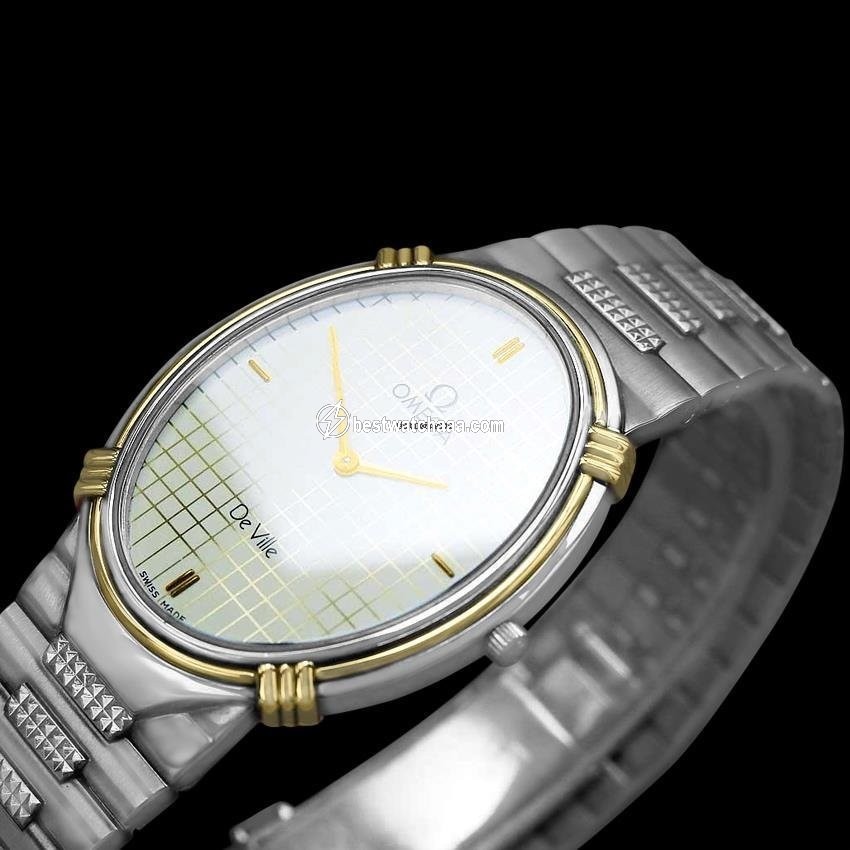 IMG_9081 Omega De Ville Mens watch Unisex Quartz Gold Steel AB 2 Replica 6