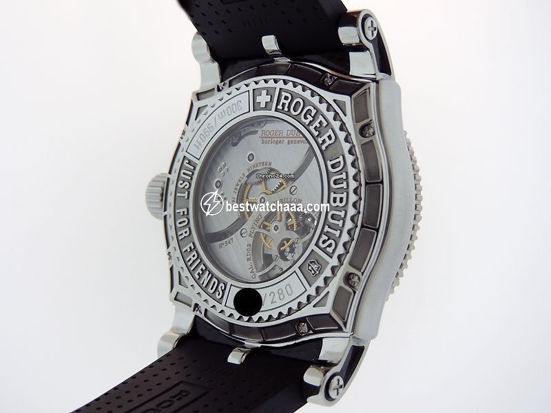 IMG_9081 Roger Dubuis Easy Diver Mens watch Unisex Manual winding SE48 02 9 0K9.53 Replica 6