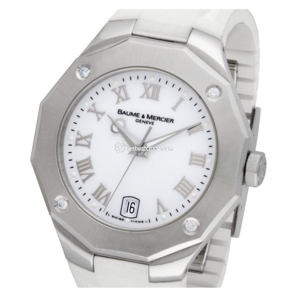 IMG_9081 Baume & Mercier Riviera Womens watch Quartz Steel 65575 Replica 6