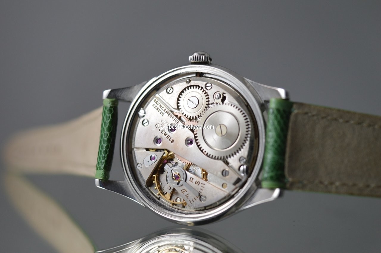 IMG_9081 Baume & Mercier Mens watch Unisex Manual winding Steel 1116 Replica 6