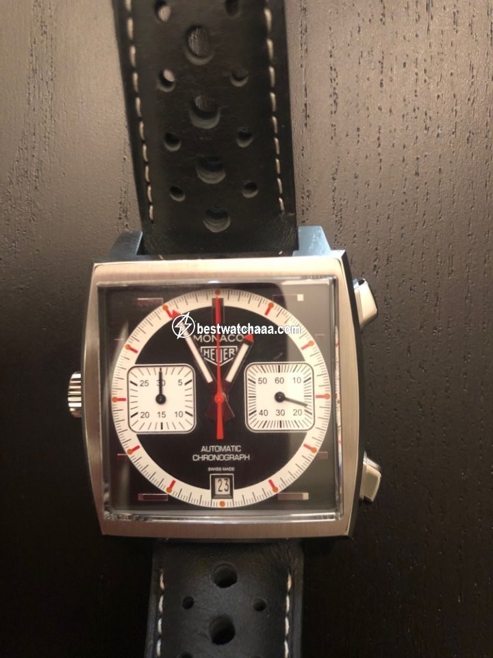 IMG_9081 TAG Heuer Monaco Mens watch Unisex Automatic Steel CAW211Y.FC6469 Replica 6