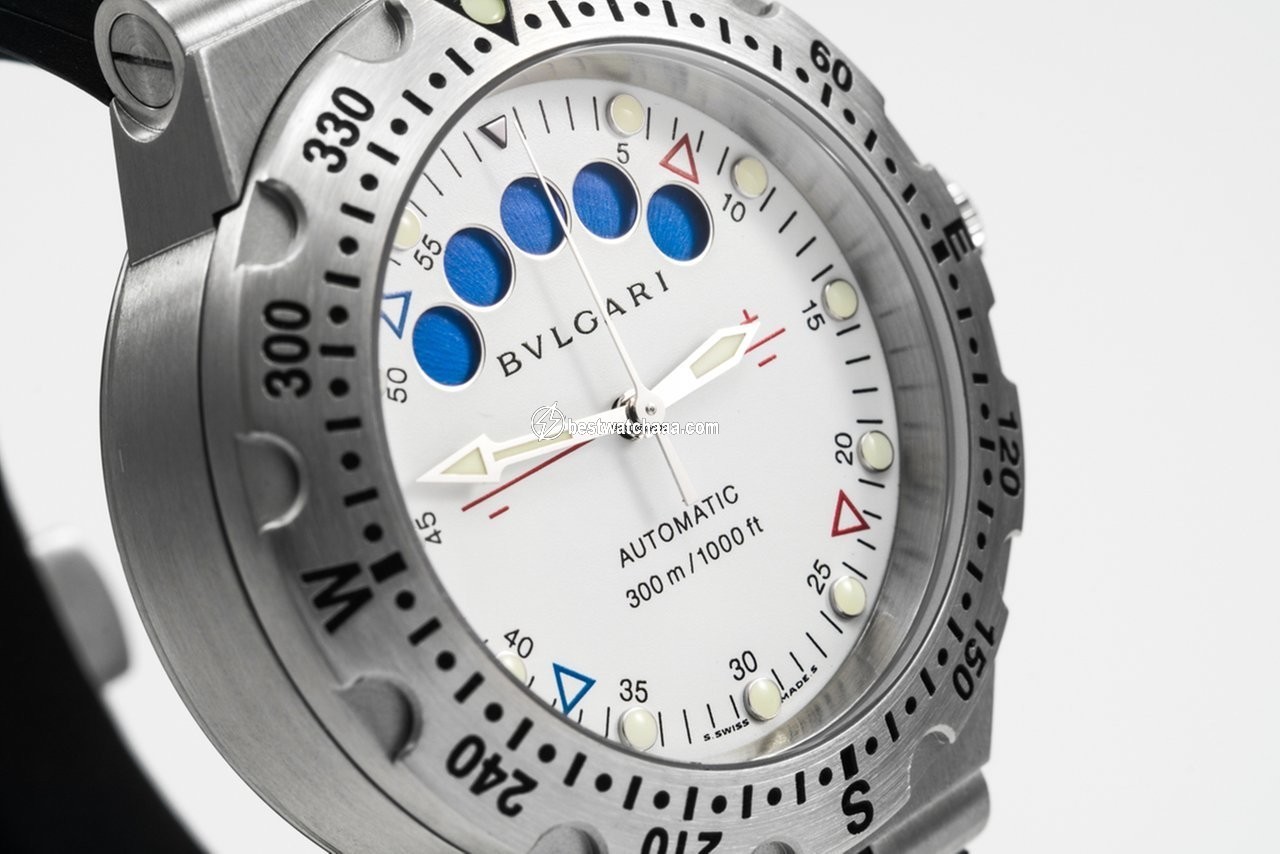 IMG_9081 Bulgari Diagono Mens watch Unisex Automatic Steel SD 40 S RE Replica 6
