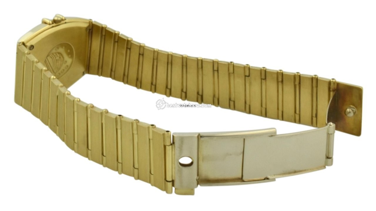 IMG_9081 Omega Constellation Quartz Mens watch Unisex Quartz Yellow gold 498.0019 Replica 6