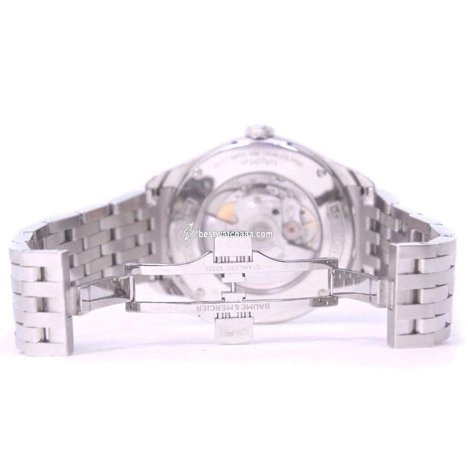 IMG_9081 Baume & Mercier Clifton Mens watch Unisex Automatic Steel 65717 MOA10099 Replica 6
