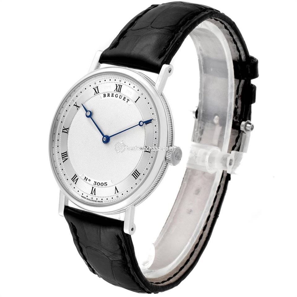 IMG_9081 Breguet Classique Mens watch Unisex Automatic White gold 5157 Replica 6