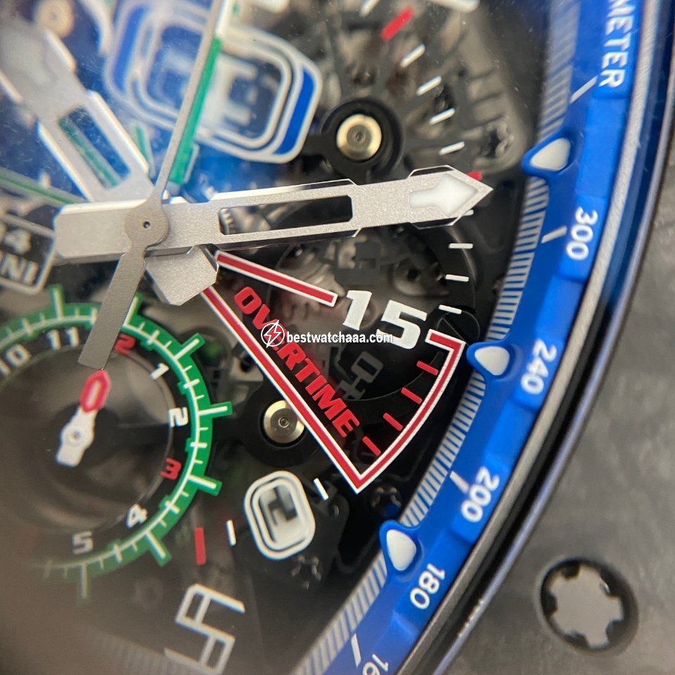 IMG_9081 Richard Mille RM 011 Mens watch Unisex Automatic Carbon RM 11-04 Replica 6