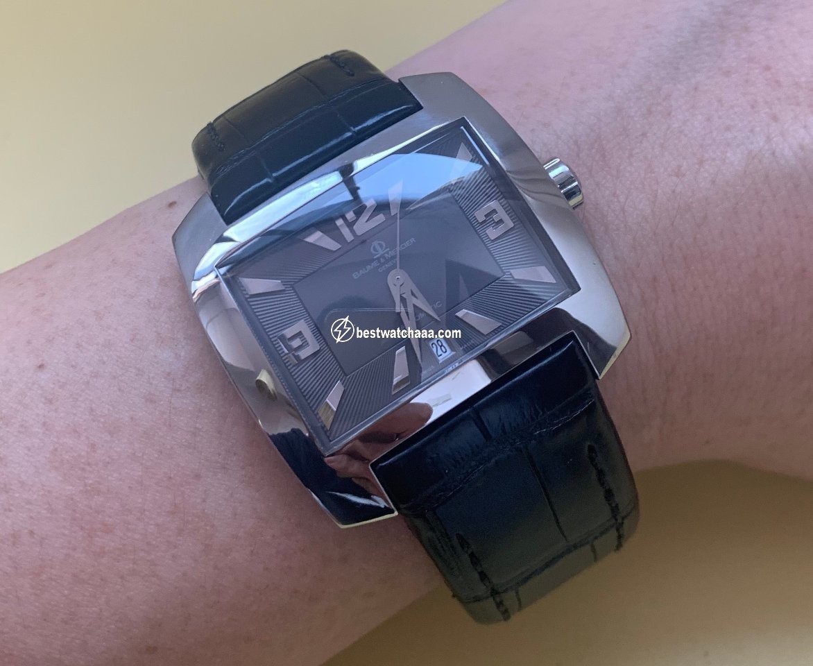 IMG_9081 Baume & Mercier Hampton Mens watch Unisex Automatic Steel MOA08255 Replica 6