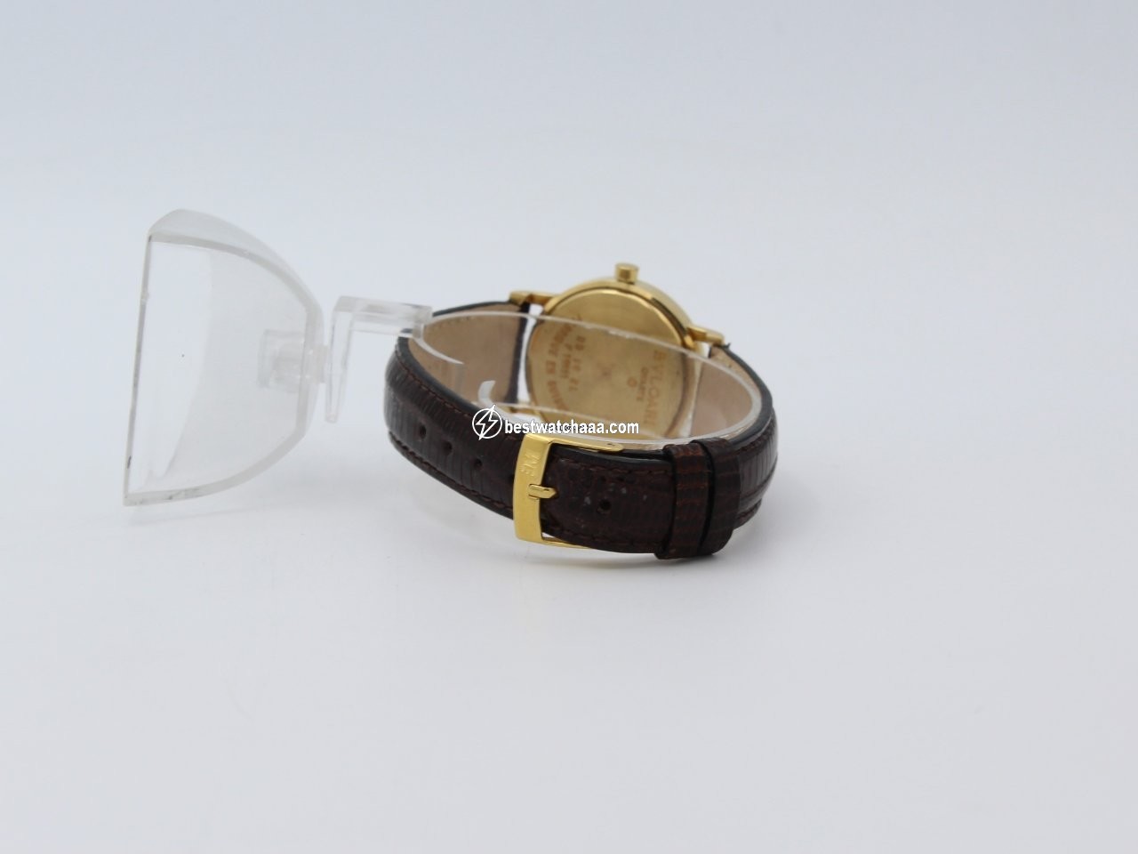 IMG_9081 Bulgari Bulgari Womens watch Quartz Yellow gold BB 30 BL Replica 6