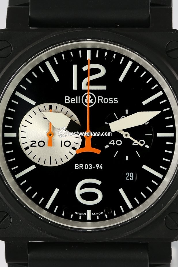 Bell & Ross BR 03-94 Chronographe Mens watch Unisex Automatic Steel BR03-94 - gallery