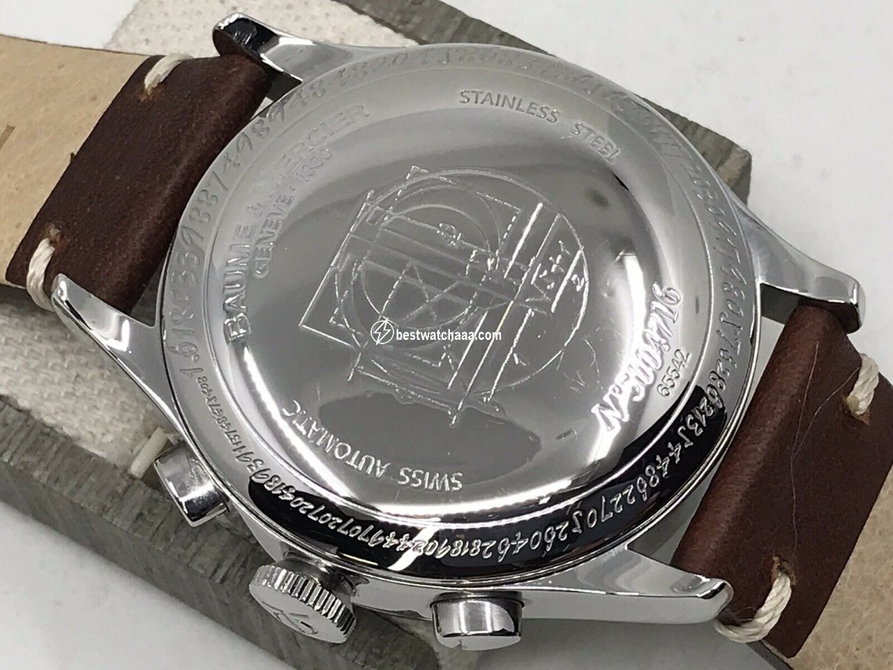 IMG_9081 Baume & Mercier Capeland Mens watch Unisex Automatic Steel 65542 Replica 6