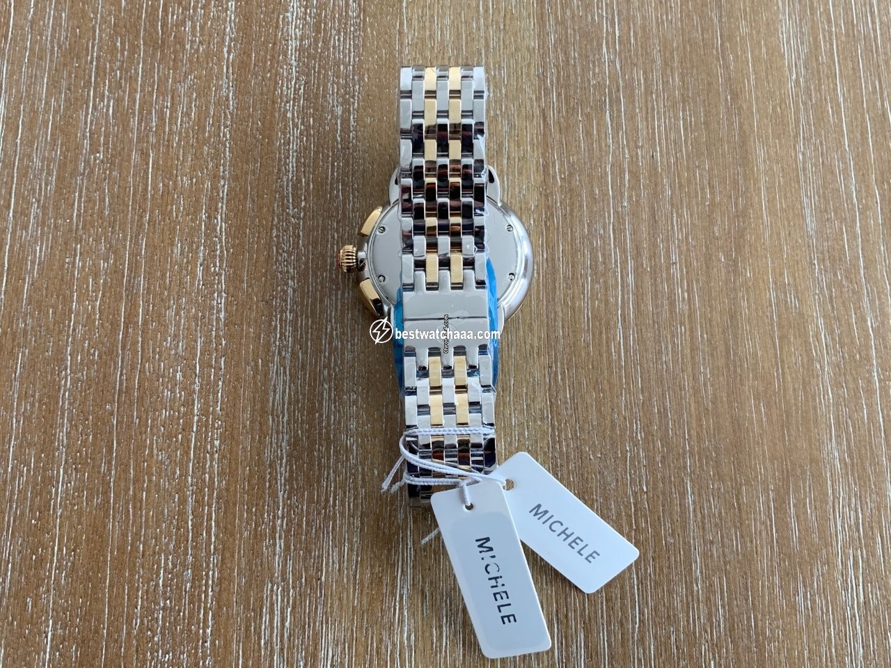 IMG_9081 Michele Serein Womens watch Quartz Steel Michele Serein Two-tone MWW21A000008 Replica 6