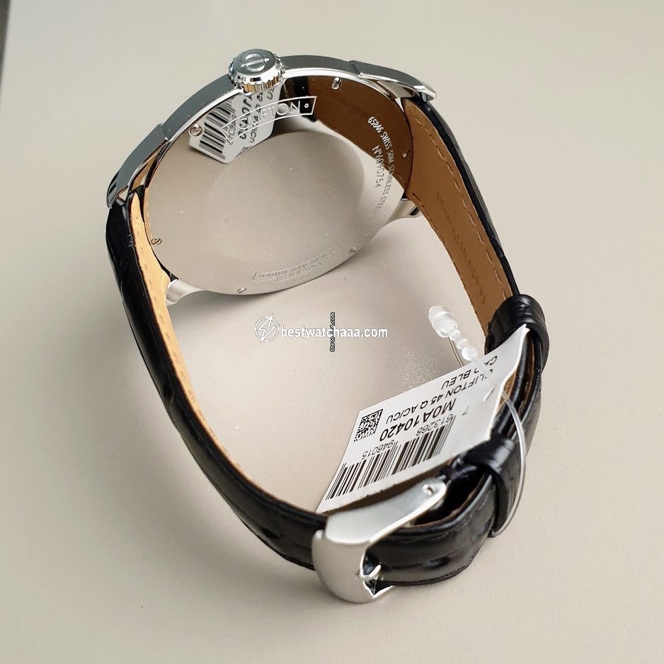 IMG_9081 Baume & Mercier Clifton Mens watch Unisex Quartz Steel 10420 Replica 6