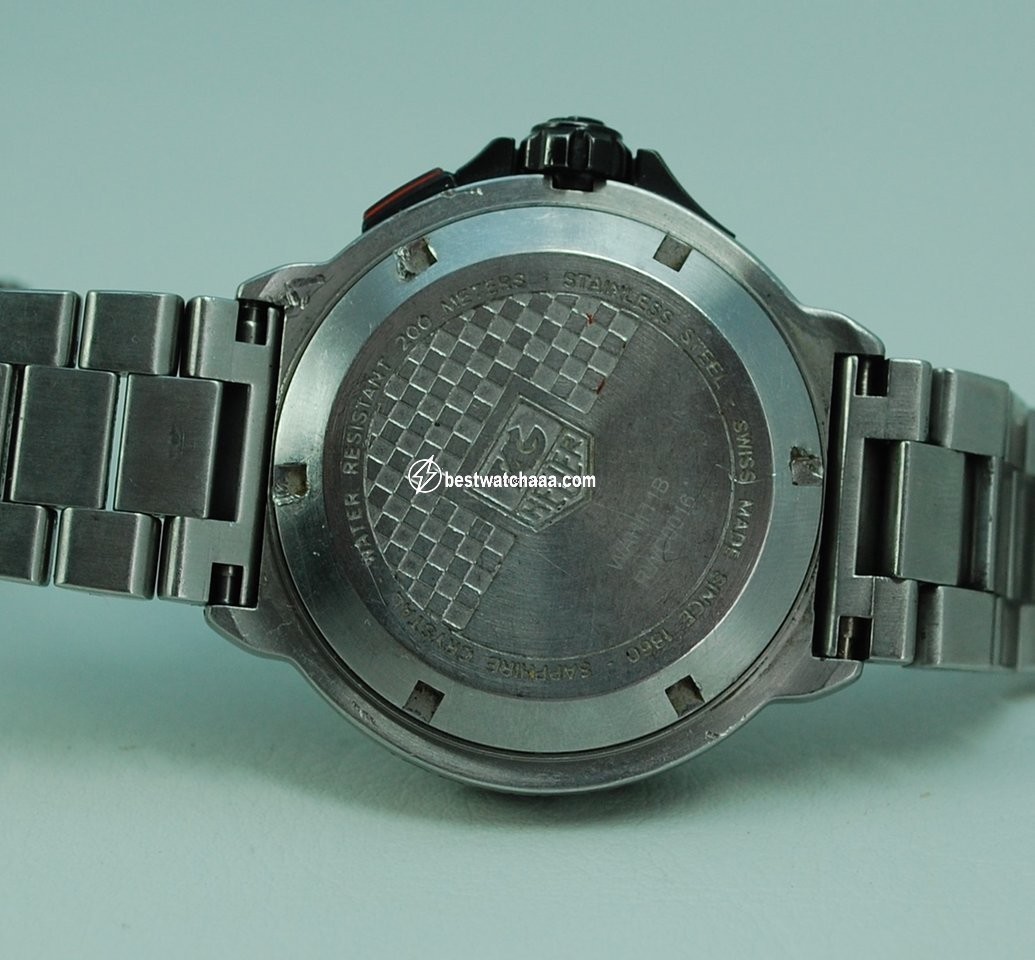 IMG_9081 TAG Heuer Formula 1 Quartz Mens watch Unisex Quartz Steel WAH111C Replica 6