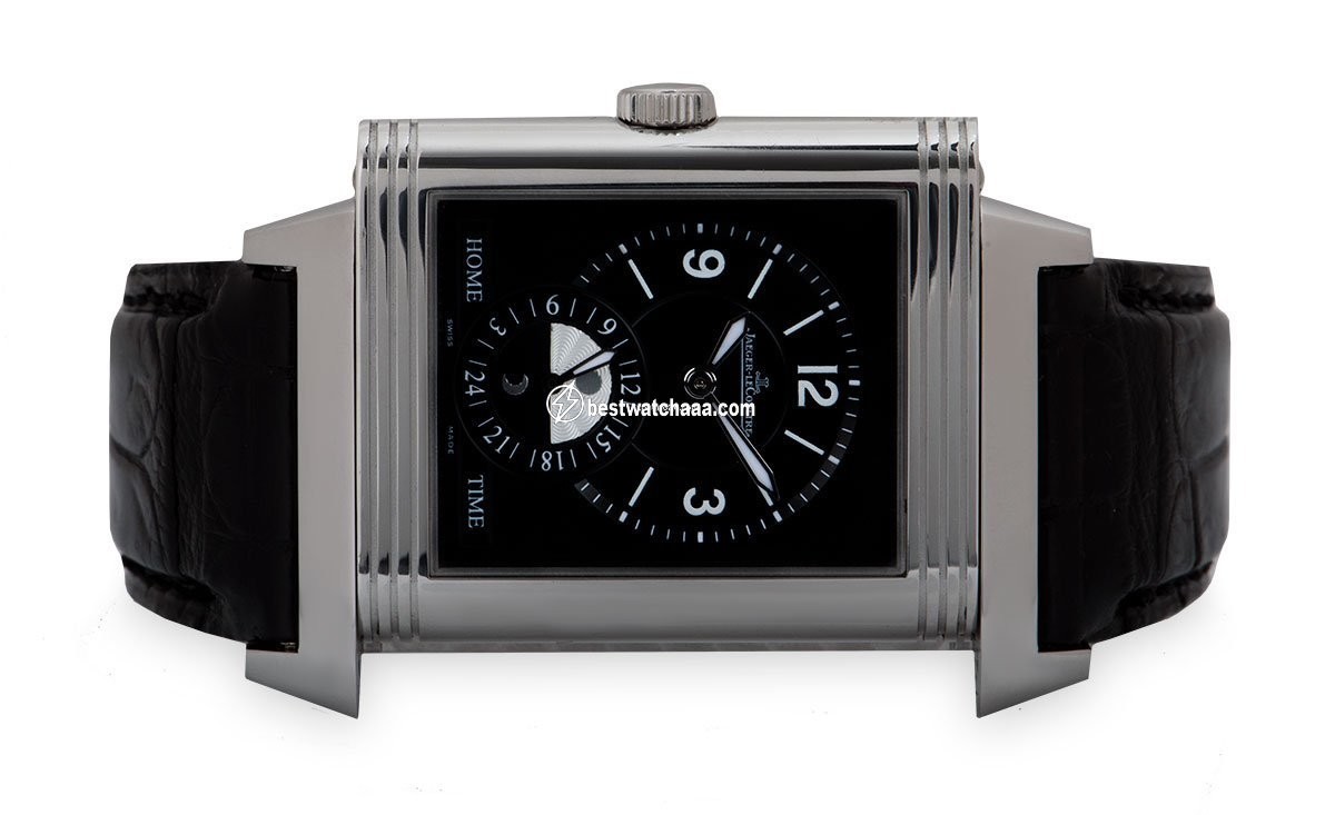 IMG_9081 Jaeger-LeCoultre Grande Reverso Mens watch Unisex Manual winding Steel Jaeger Le-Coultre Reverso 274.8.85 Replica 6