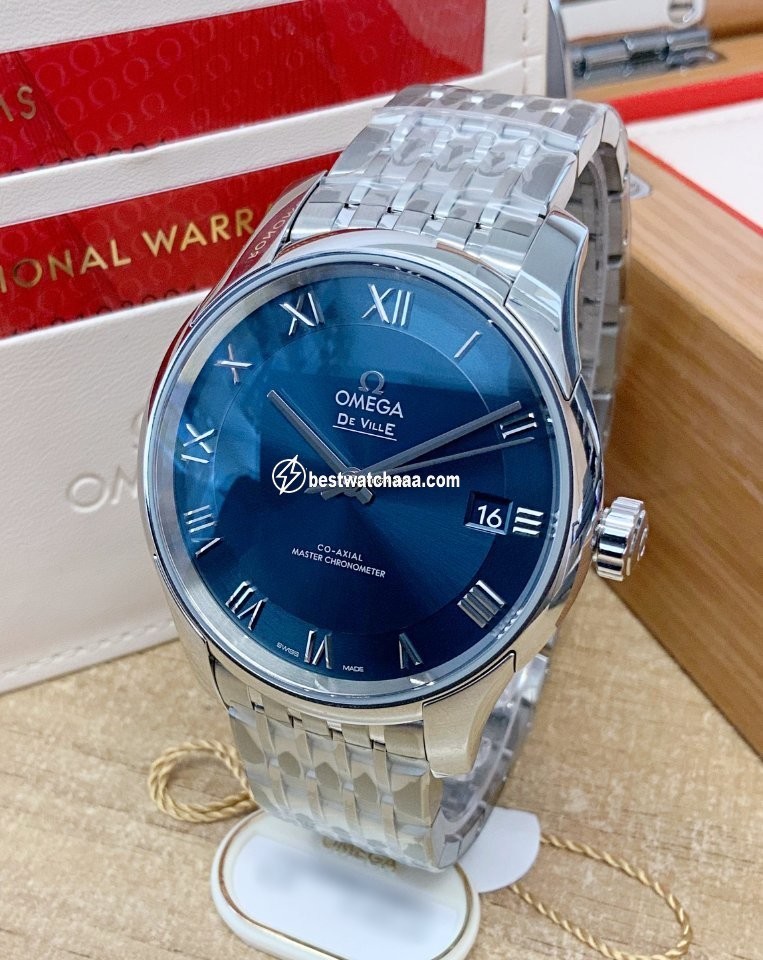 IMG_9081 Omega De Ville Hour Vision Mens watch Unisex Automatic Steel 433.10.41.21.03.001 Replica 6
