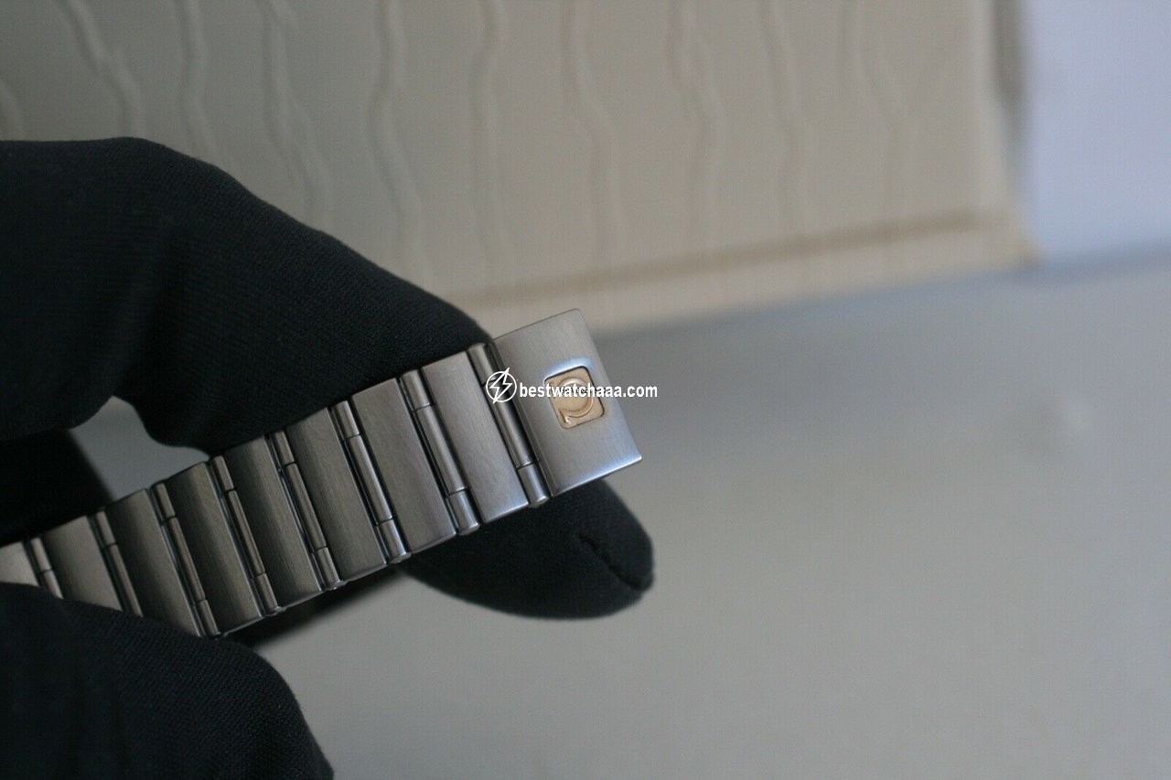 IMG_9081 Omega Constellation Quartz Womens watch Quartz Steel 1572.40 Replica 6