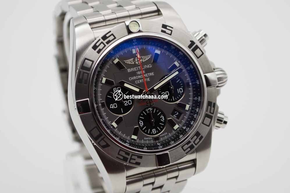 IMG_9081 Breitling Chronomat Mens watch Unisex Automatic Steel AB011610 BB08 Replica 6