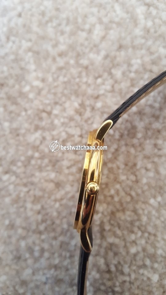 IMG_9081 Longines Presence Mens watch Unisex Quartz Yellow gold L4.743.6 Replica 6