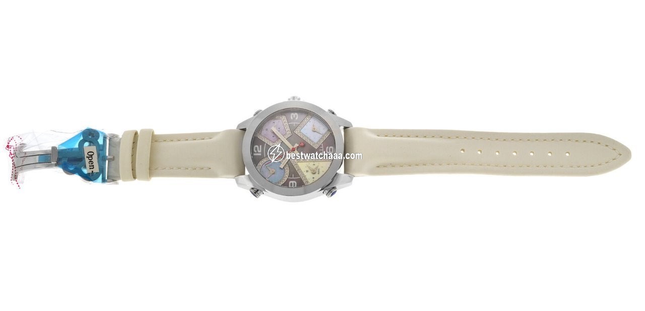 IMG_9081 Jacob & Co. Five Time Zone Mens watch Unisex Quartz Steel JCM-54PDA Replica 6