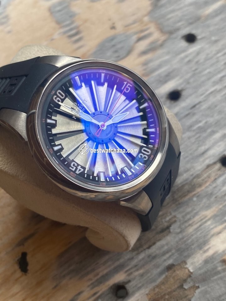 IMG_9081 Perrelet Turbine Mens watch Unisex Automatic Titanium A5006 1 Replica 6