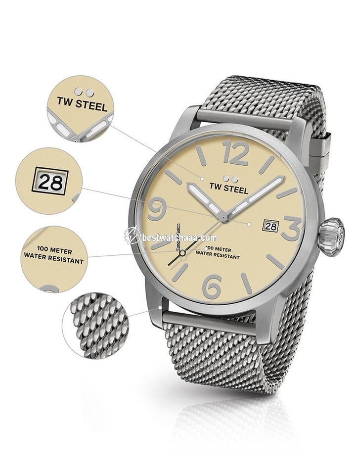 IMG_9081 TW Steel Mens watch Unisex Quartz Steel MB2 Replica 6