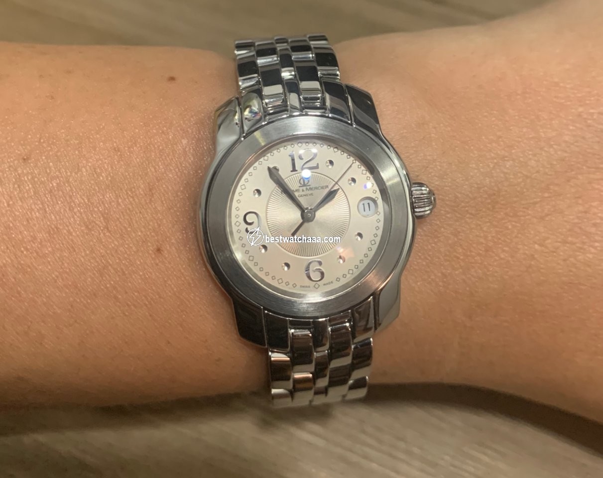 IMG_9081 Baume & Mercier Capeland Womens watch Quartz Steel 65381 Replica 6