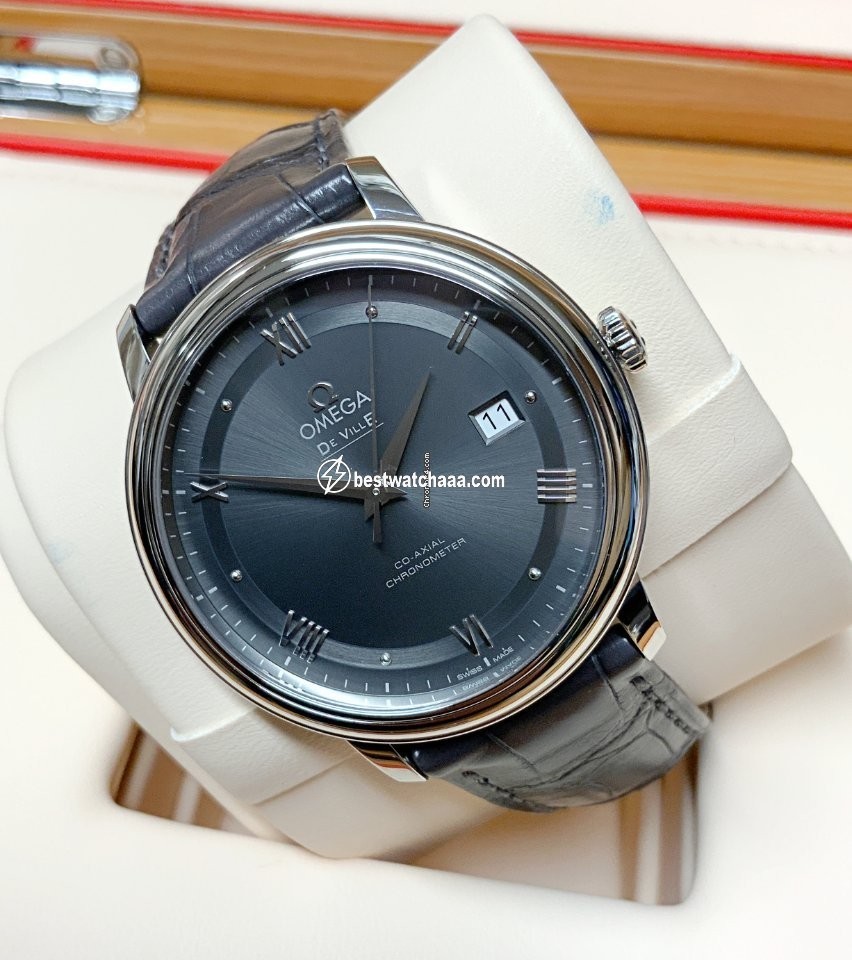 IMG_9081 Omega De Ville Prestige Mens watch Unisex Automatic Steel 424.13.40.20.06.001 Replica 6