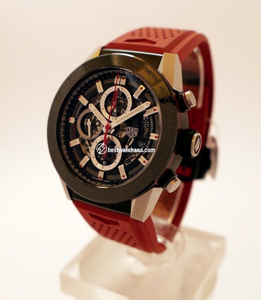 IMG_9081 TAG Heuer Carrera Calibre HEUER 01 Mens watch Unisex Automatic Steel CAR2A1Z.FT6050 Replica 6