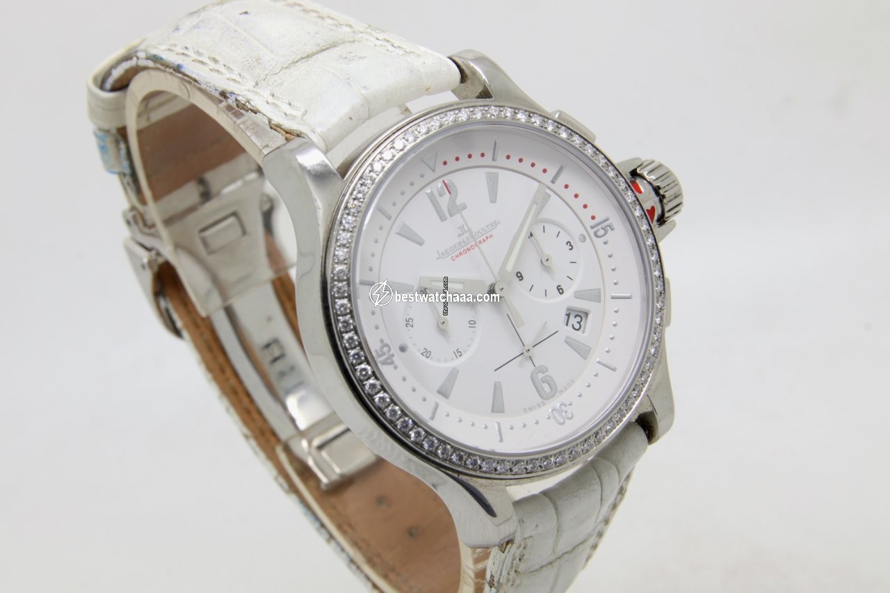 IMG_9081 Jaeger-LeCoultre Master Compressor Chronograph Womens watch Quartz Steel 148.8.31 Replica 6