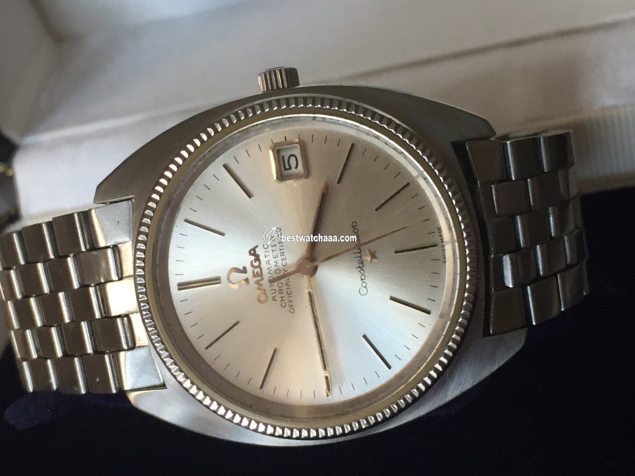 IMG_9081 Omega Constellation Mens watch Unisex Automatic Steel 168.017 Replica 6