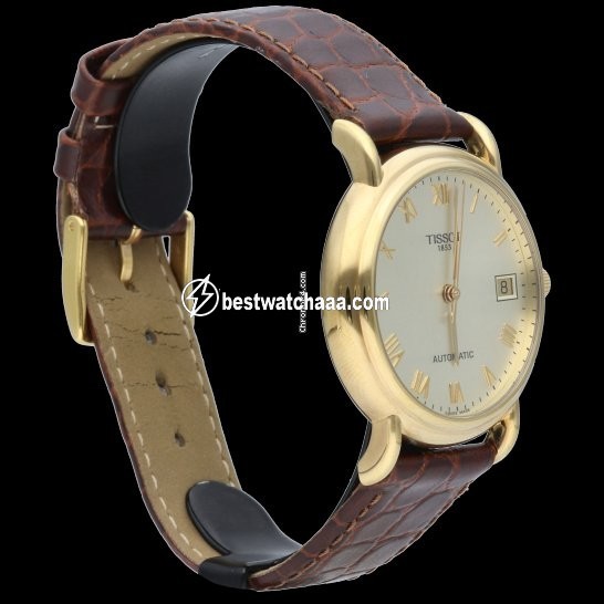 IMG_9081 Tissot Carson Mens watch Unisex Automatic Yellow gold T0854073601100 Replica 6