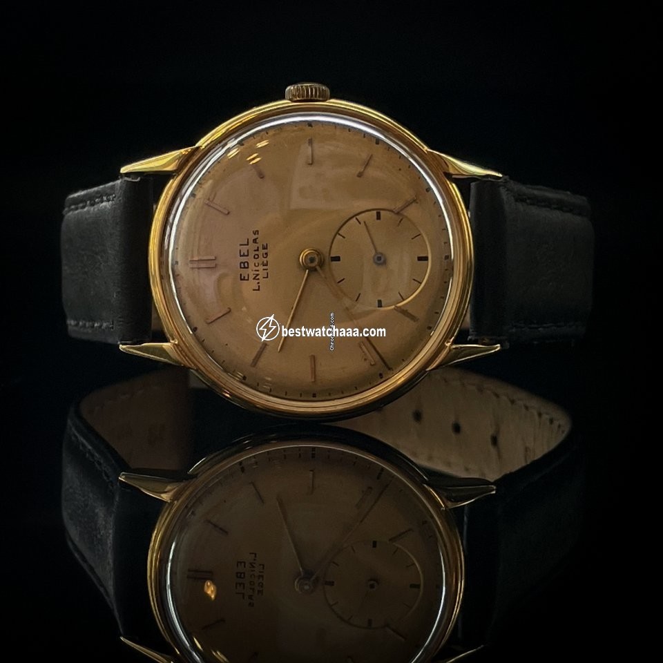 IMG_9081 Ebel Mens watch Unisex Manual winding Yellow gold ebel vintage Replica 6