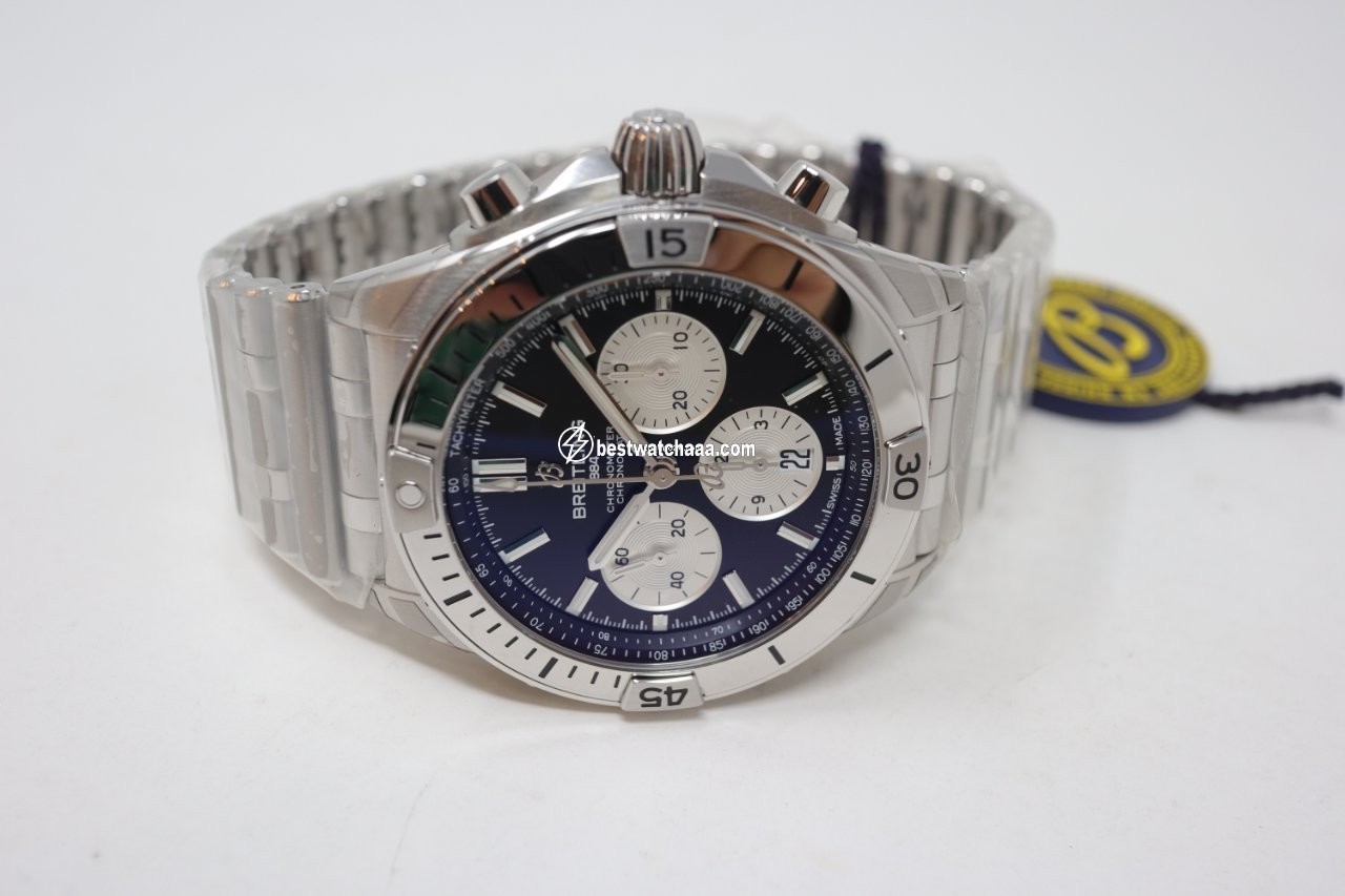 IMG_9081 Breitling Chronomat Mens watch Unisex Automatic Steel AB0134101B2A1 Replica 6