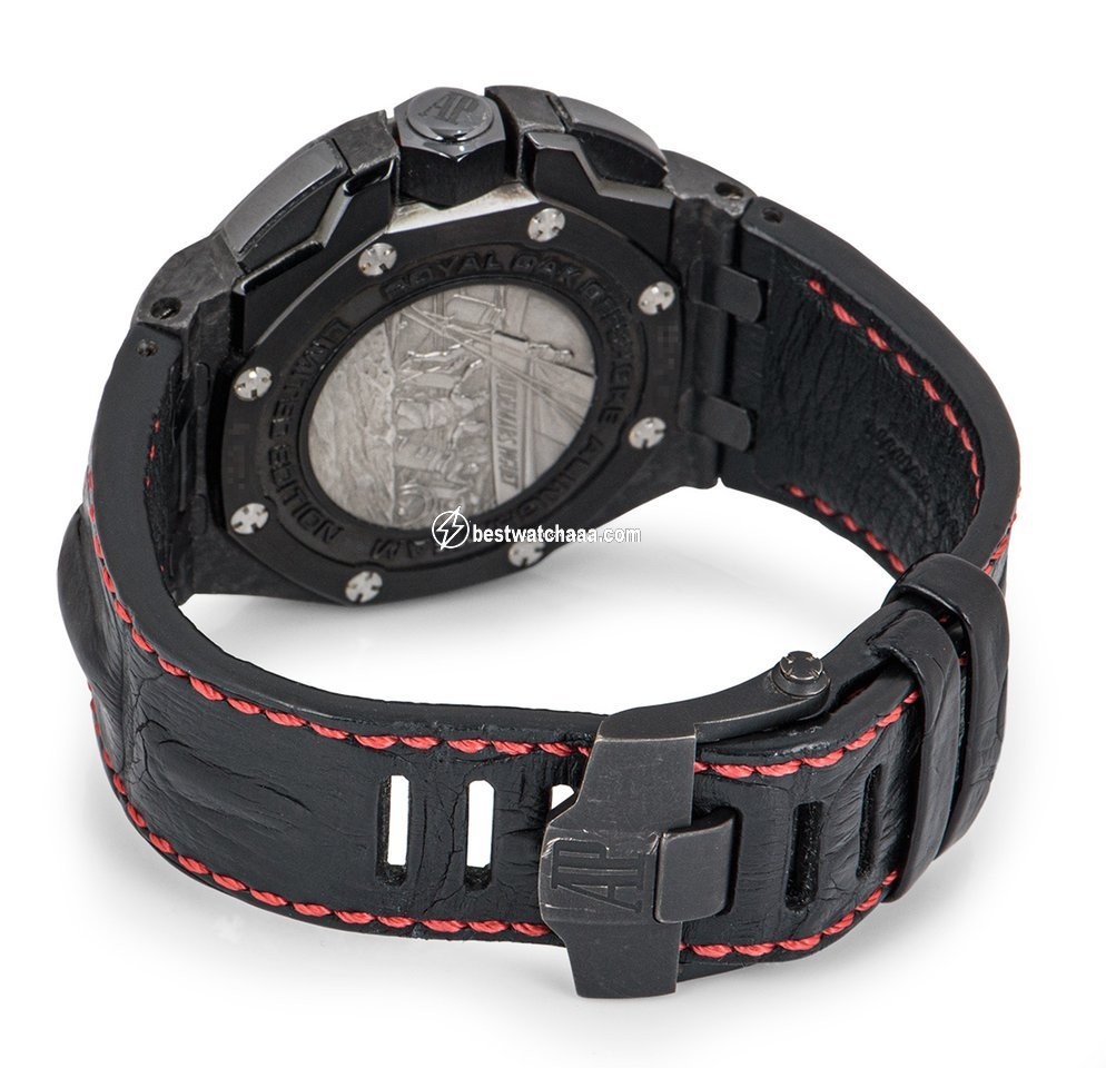 IMG_9081 Audemars Piguet Royal Oak Offshore Chronograph Mens watch Unisex Automatic Carbon 26062FS.OO.A002CA.01 Replica 6
