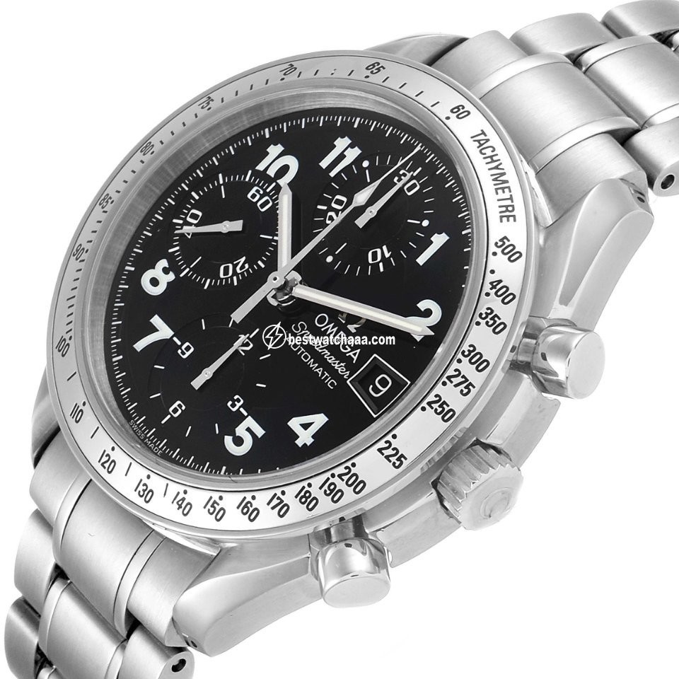 IMG_9081 Omega Speedmaster Date Mens watch Unisex Automatic Steel 3513.52.00 Replica 6