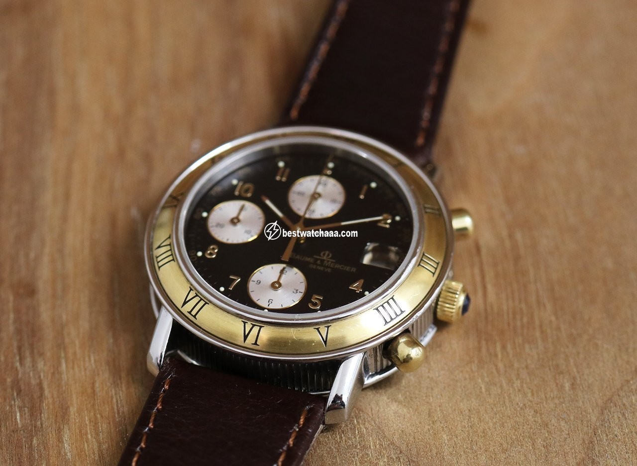 IMG_9081 Baume & Mercier Mens watch Unisex Automatic Gold Steel 6104.018 Replica 6