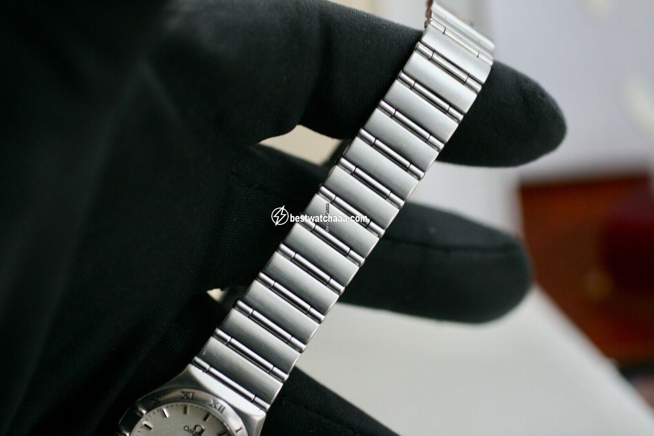 IMG_9081 Omega Constellation Womens watch Quartz Steel 1572.30.00 Replica 6