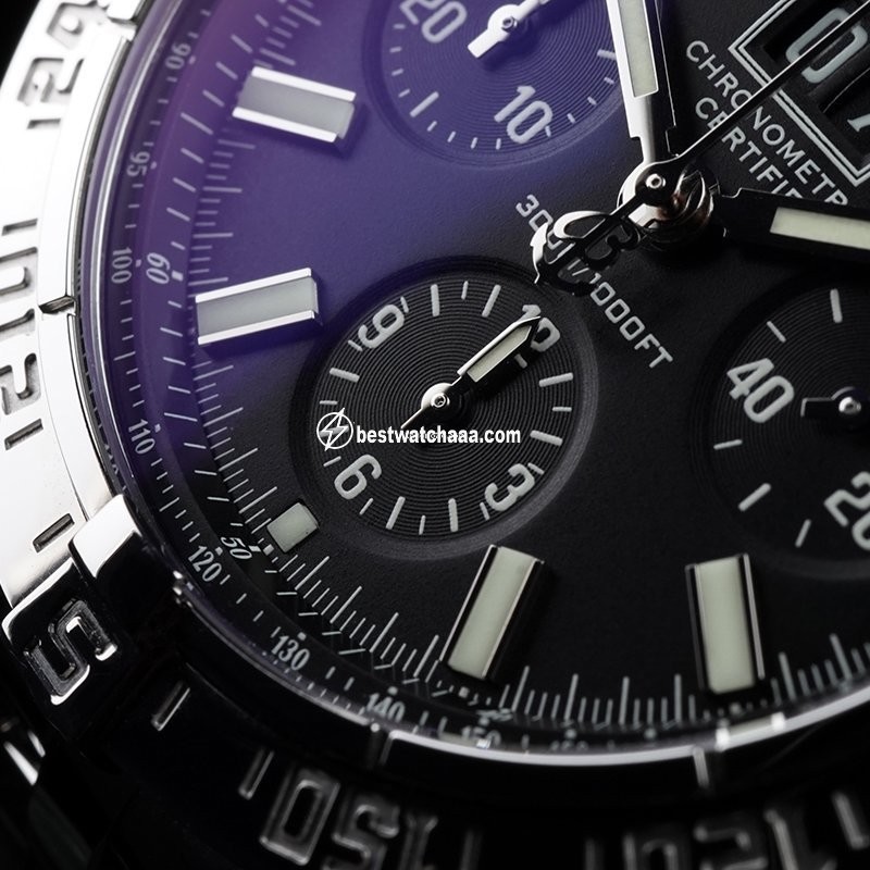 IMG_9081 Breitling Blackbird Mens watch Unisex Automatic Steel A44359 Replica 6