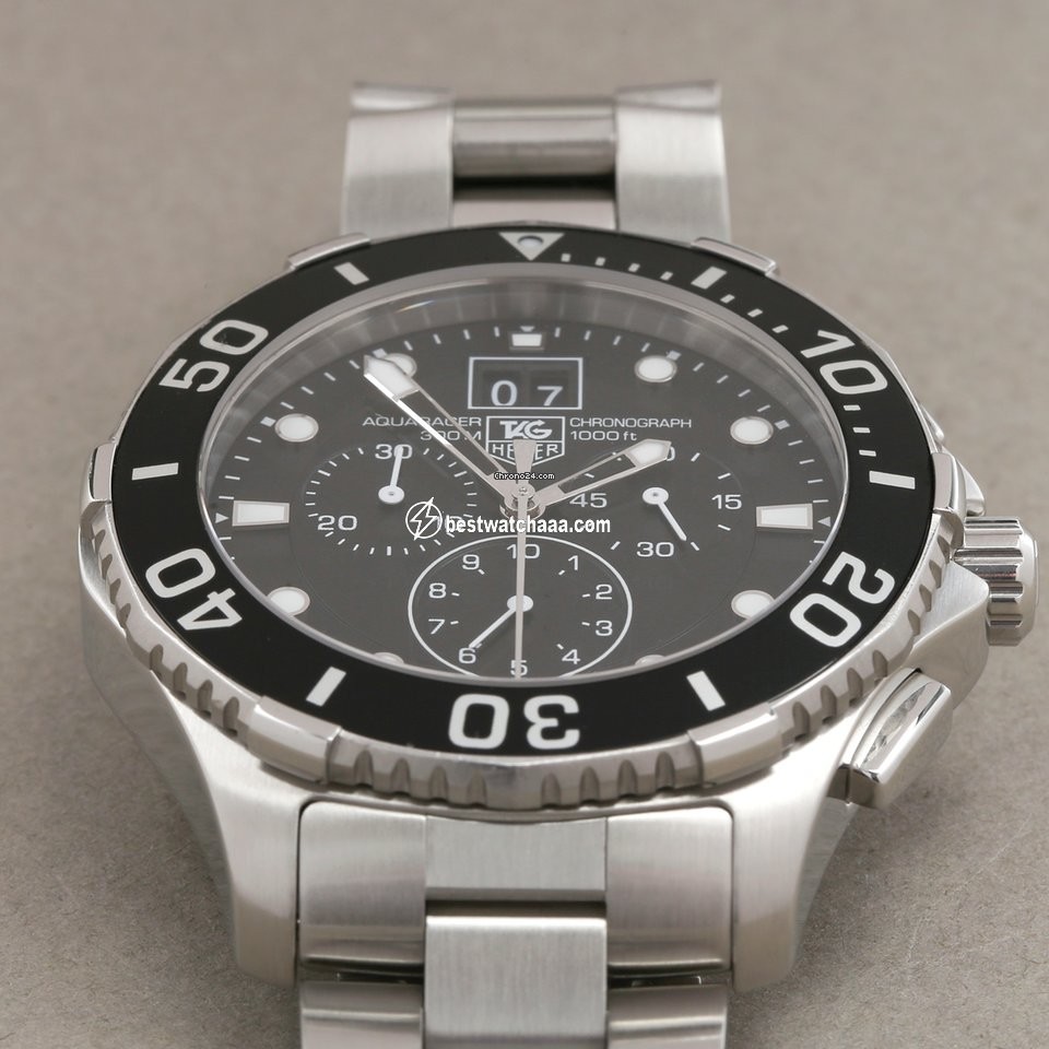 IMG_9081 TAG Heuer Aquaracer 300M Mens watch Unisex Quartz Steel CAN1010 Replica 6