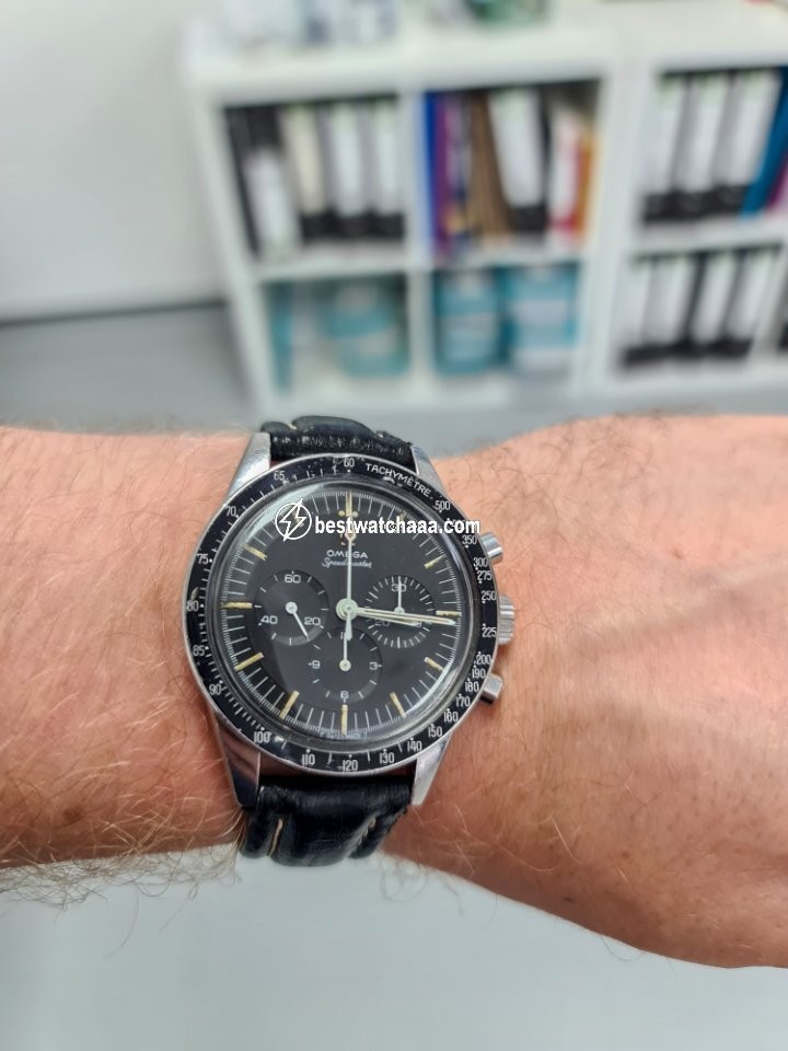IMG_9081 Omega Speedmaster Professional Moonwatch Mens watch Unisex Manual winding Steel 105.003-65 Replica 6