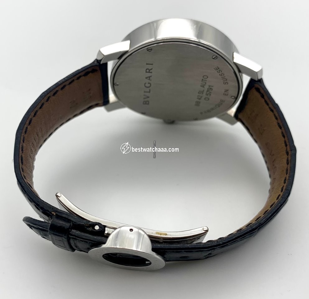 IMG_9081 Bulgari Bulgari Mens watch Unisex Automatic Steel BB42SL Replica 6