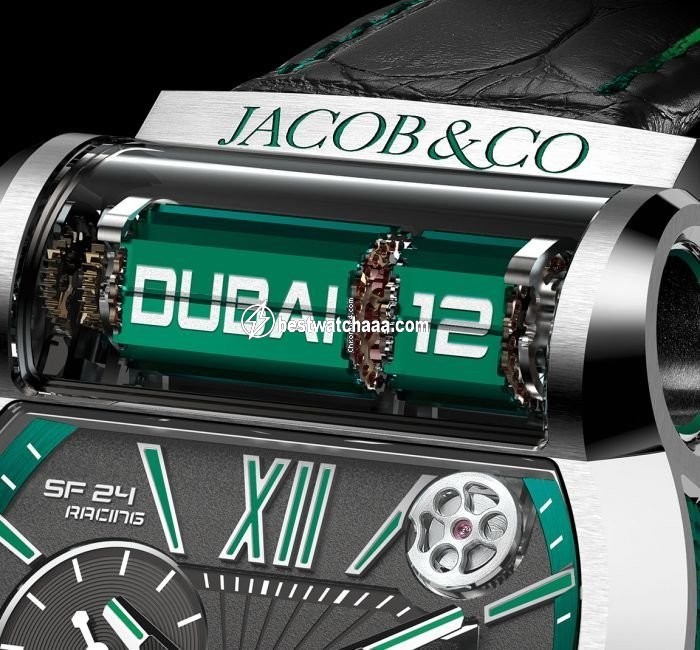 IMG_9081 Jacob & Co. Mens watch Unisex Automatic Titanium ES101.20.NS.YG.A Replica 6