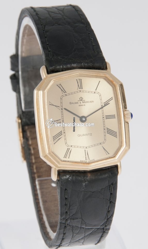IMG_9081 Baume & Mercier Mens watch Unisex Quartz Yellow gold 17245 Replica 6