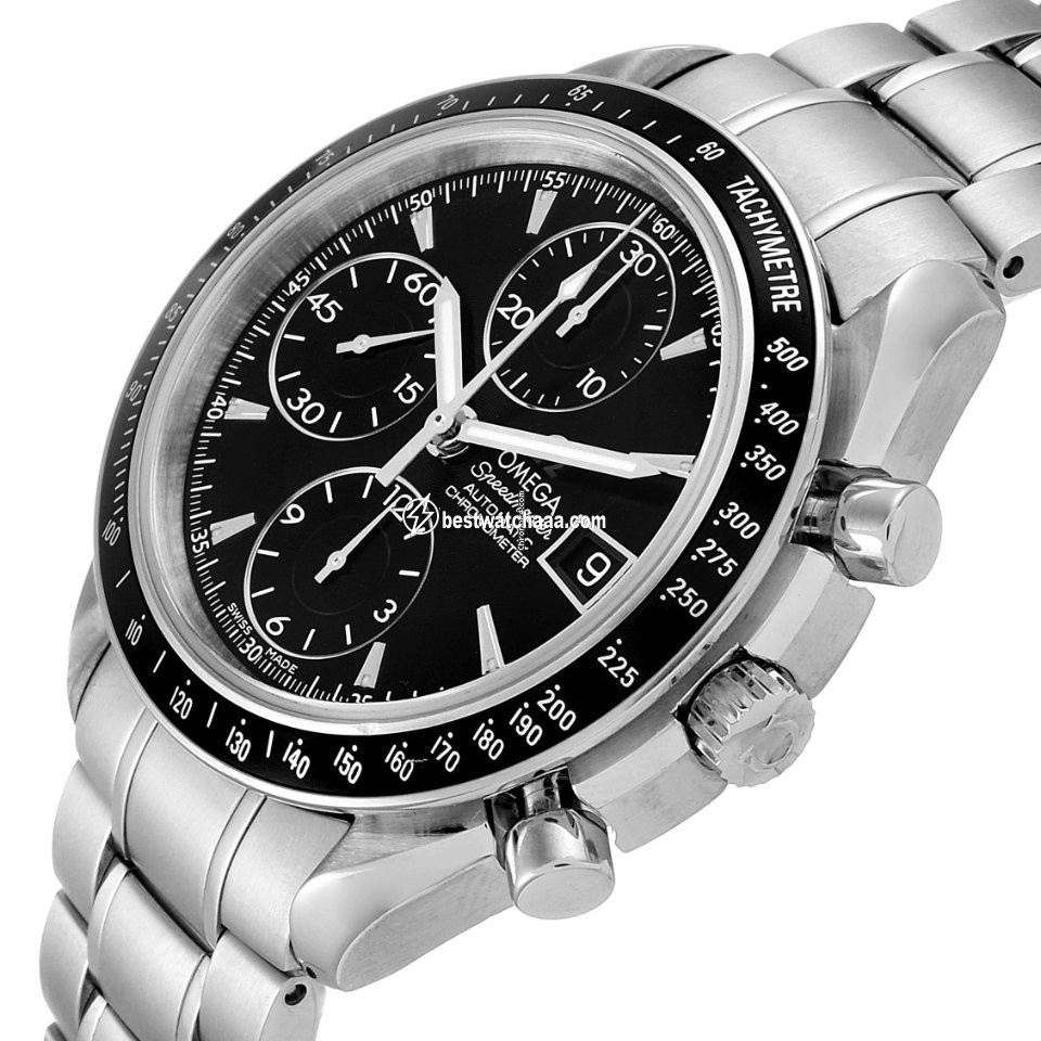 IMG_9081 Omega Speedmaster Date Mens watch Unisex Automatic Steel 3210.50.00 Replica 6