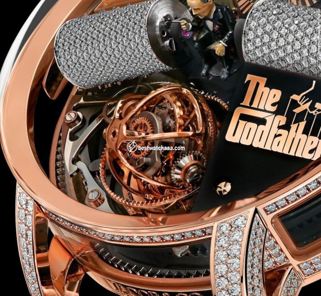 IMG_9081 Jacob & Co. Mens watch Unisex Manual winding Rose gold OP810.40.RD.UA.ABALA Replica 6