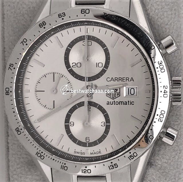 IMG_9081 TAG Heuer Carrera Calibre 16 Mens watch Unisex Automatic Steel CV2017-2 Replica 6