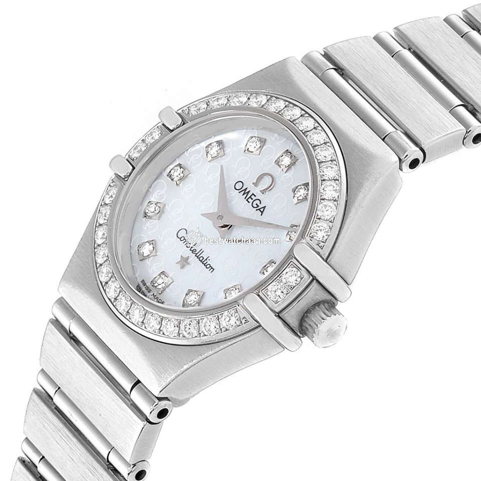 IMG_9081 Omega Constellation Ladies Womens watch Quartz Steel 1460.75.00 Replica 6