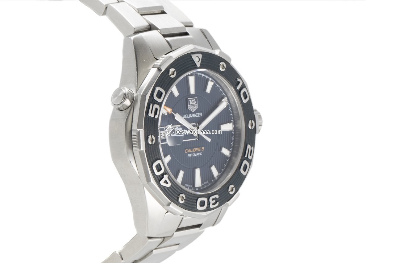 IMG_9081 TAG Heuer Aquaracer 500M Mens watch Unisex Automatic Steel WAJ2112 Replica 6