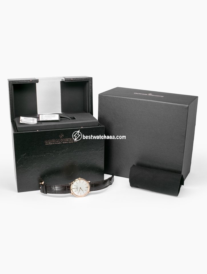 IMG_9081 Vacheron Constantin Patrimony Mens watch Unisex Manual winding Rose gold 81180 000R-9159 Replica 6